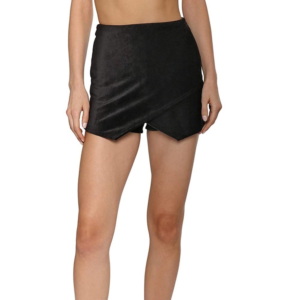 Gab and Kate suede skort